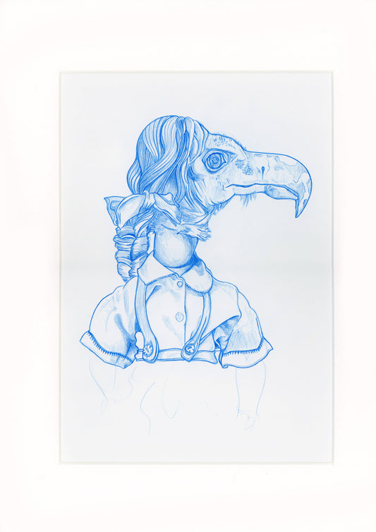 Original Drawing (LITTLE WARRIOR)