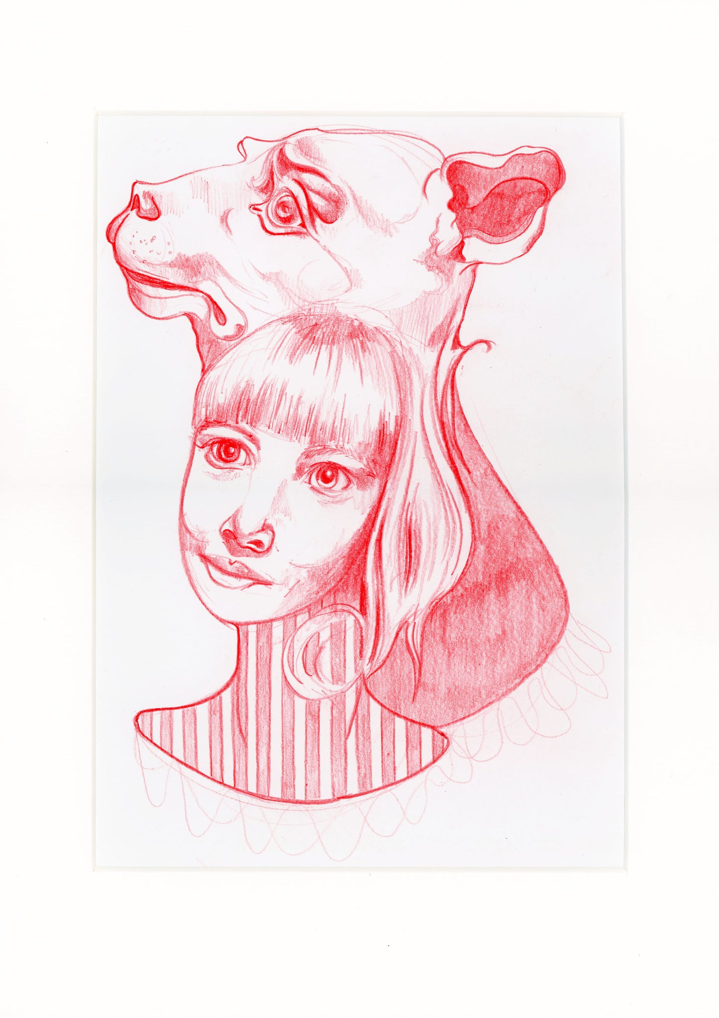 Original Drawing (HE'S SHY)