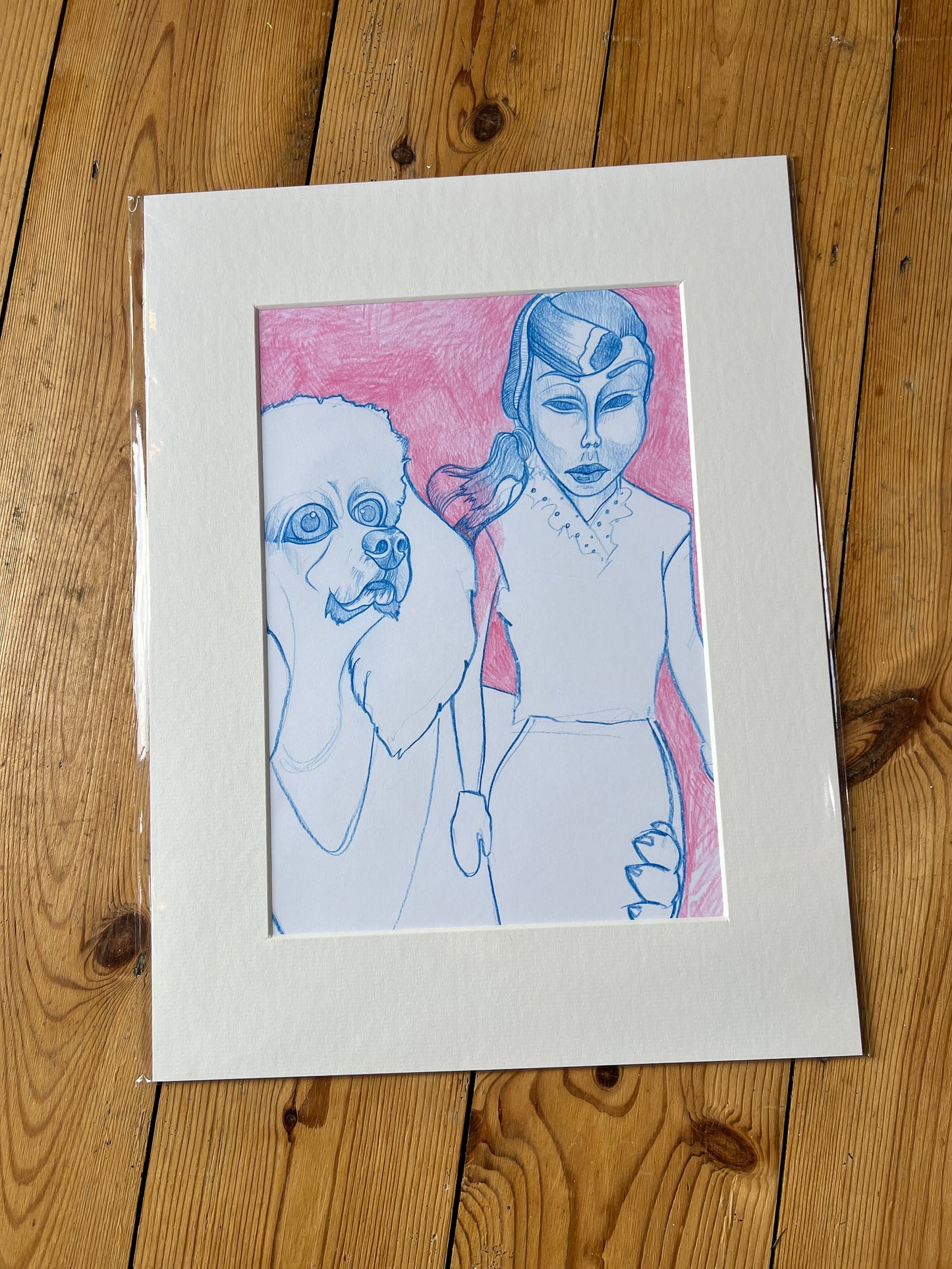 Original Drawing (MY FURST HEWMUN)