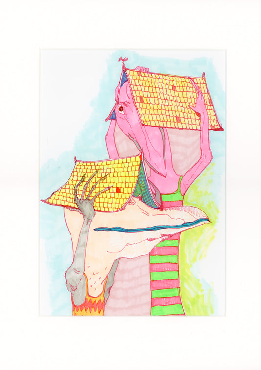 Original Drawing (PEEEKABOO)